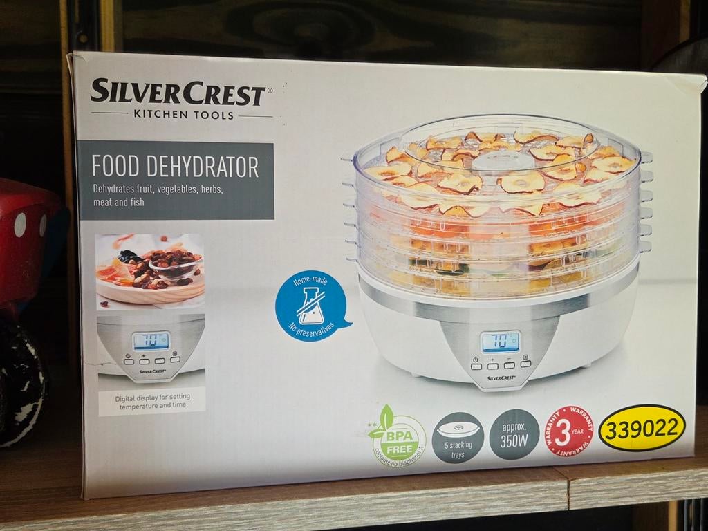 Voedseldroger silvercrest, Huis en Inrichting, Ophalen