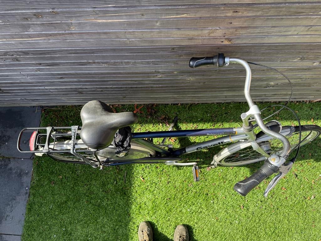 Gazelle Stadsfiets Herenfiets 57cm, Ophalen, Gebruikt, Versnellingen, 57 tot 61 cm