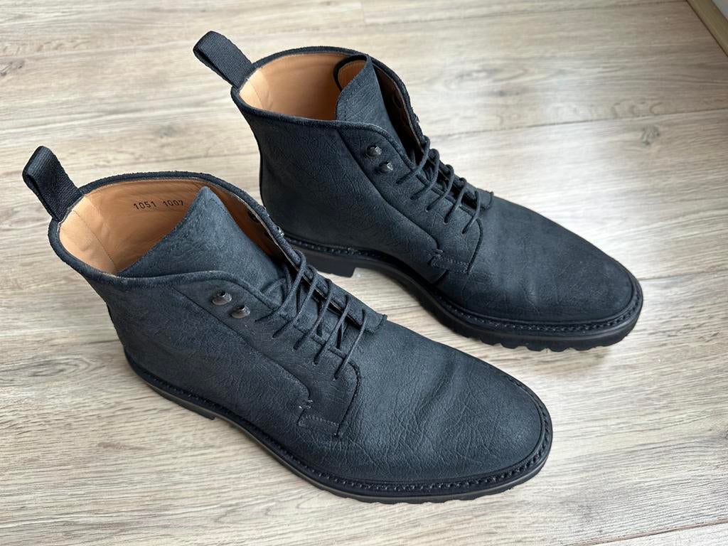 Herenschoenen (Carlos Santos), splinternieuw,, maat 41,5, Zwart, Nieuw, Ophalen of Verzenden, Veterschoenen