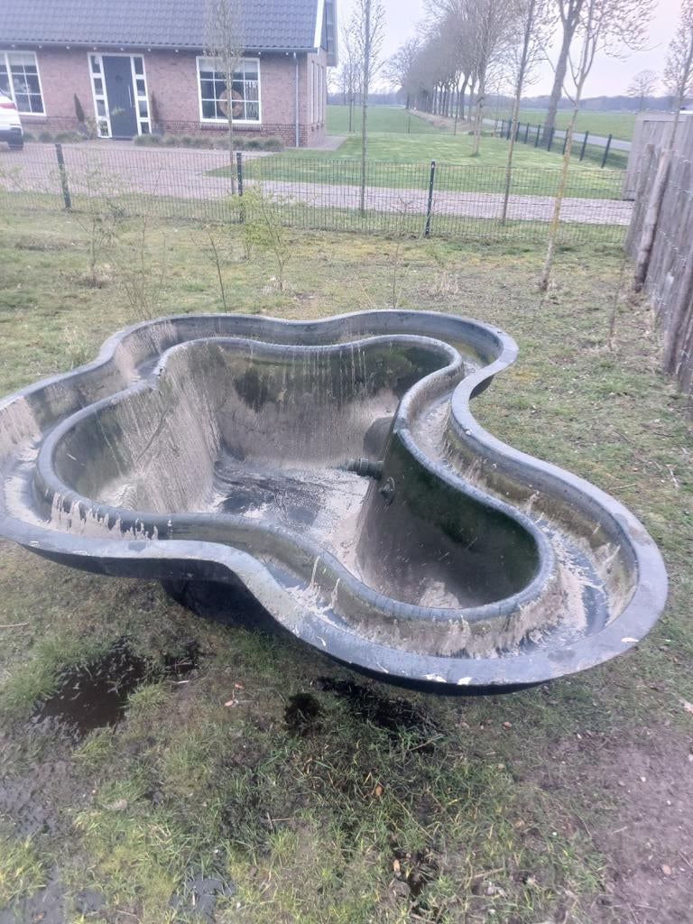 Bak vijver, Ophalen, Gebruikt