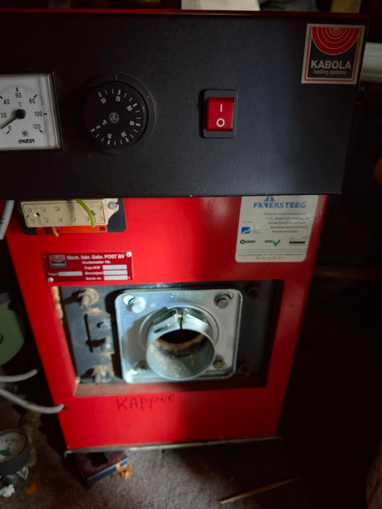 Kabola CV Kachel Brander - Zo goed als nieuw, Ophalen of Verzenden, Zo goed als nieuw