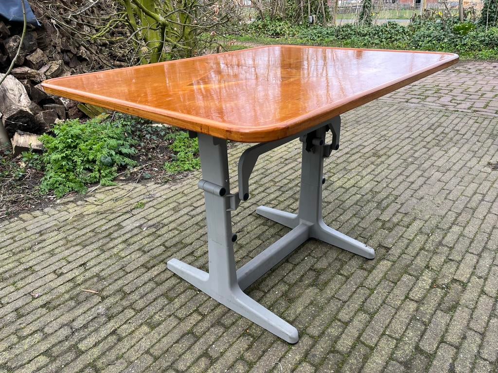 Boot tafel hoog-laag met windroos, Watersport en Boten, Ophalen, Zo goed als nieuw, Interieur en Kussens