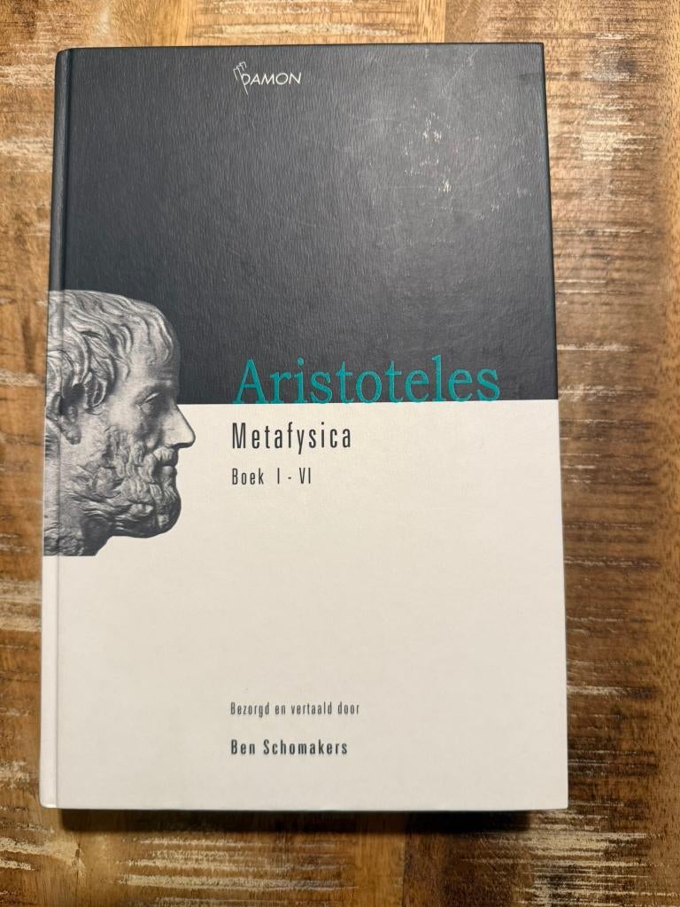Aristoteles, Metafysica Boek I - IV, Ophalen of Verzenden, Zo goed als nieuw, Algemeen