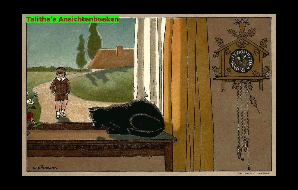 Ansicht Bep Jordens (4), Verzenden, 1920 tot 1940, Ongelopen