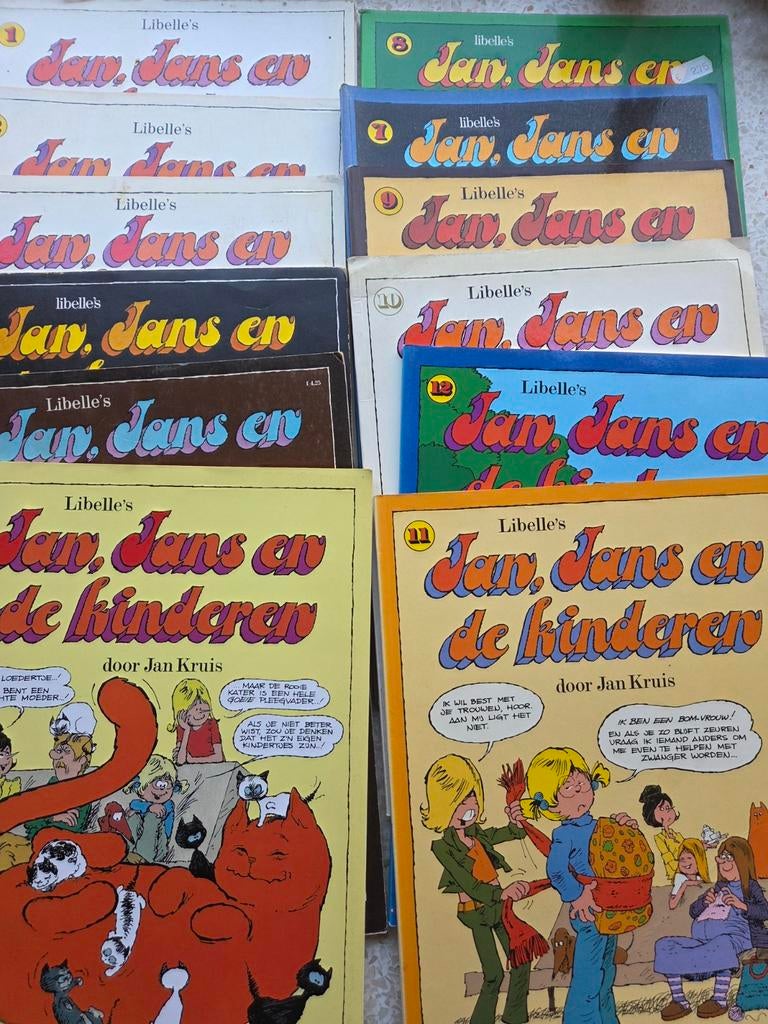 jan,jans en de kinderen 1 t/m 25, Complete serie of reeks, Verzenden, Zo goed als nieuw