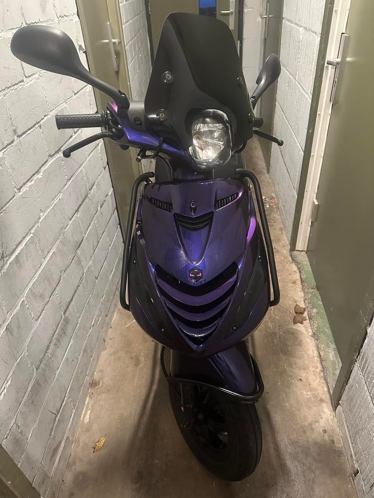 Piaggio Zip SP Custom Full Option E5 - Mystic Purple LAGE KM, Ophalen, Gebruikt, Maximaal 45 km/u, Zip