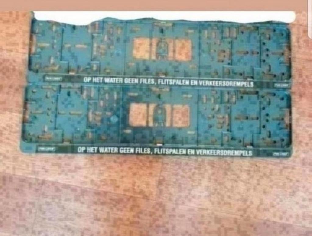 kentekenplaathouders nieuw €3,00, Ophalen of Verzenden, Nieuw