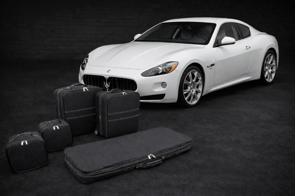 Roadsterbag lederen kofferset Maserati GranTurismo 2008, Auto diversen, Ophalen of Verzenden, Nieuw
