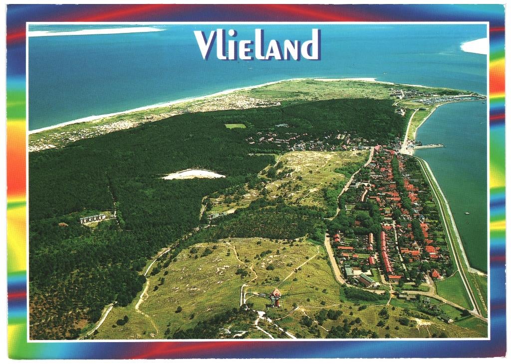 991440 Vlieland 80+ _Gelopen met mooie zegel Efteling