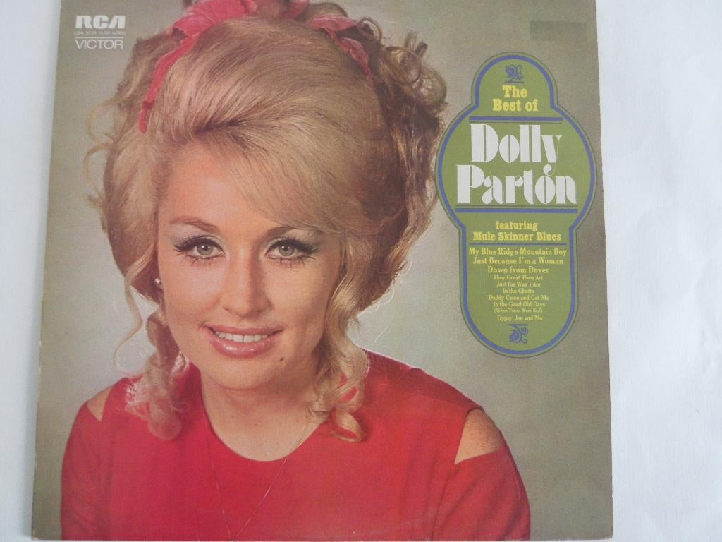 LP Dolly Parton - The Best Of Dolly Parton, Ophalen of Verzenden, Gebruikt, 12 inch