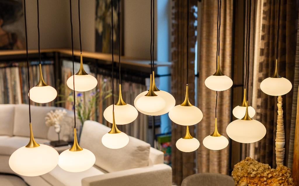 Maretti - Paradiso lamp, Huis en Inrichting, Ophalen, Zo goed als nieuw, Glas, 75 cm of meer