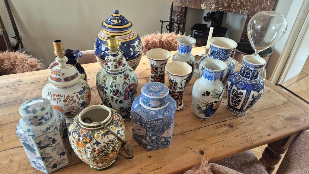 15 antieke vazen, Ophalen