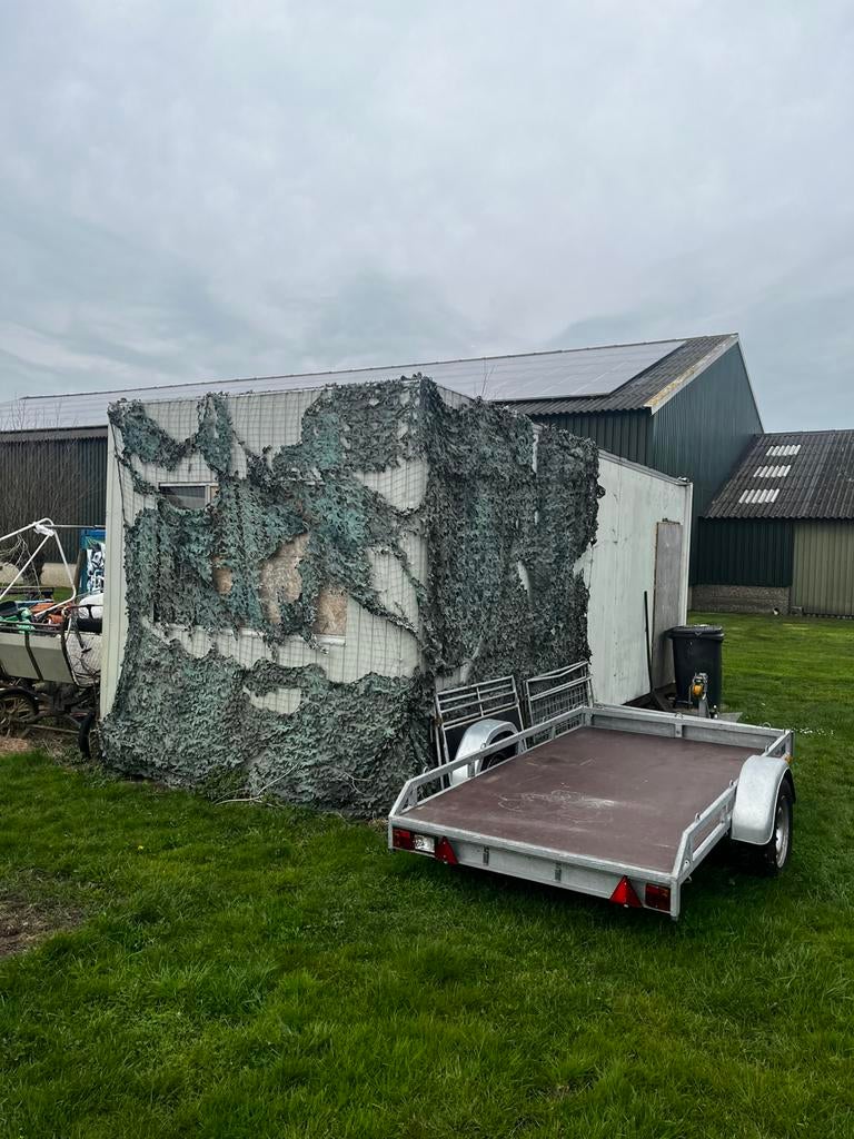 Unit - keet - mancave - bouwkeet - schafkeet, Ophalen, Gebruikt