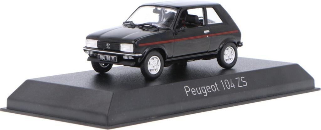 Peugeot 104 ZS2 1979 Vulcain Grijs Modelauto 1/43 Norev, Hobby en Vrije tijd, Modelauto's | 1:43, Auto, Norev, Ophalen of Verzenden