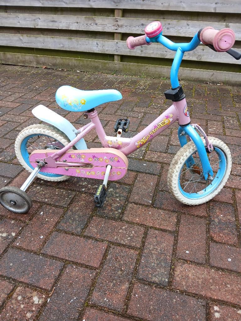 Meisjes fiets, Ophalen, Gebruikt, 16 inch
