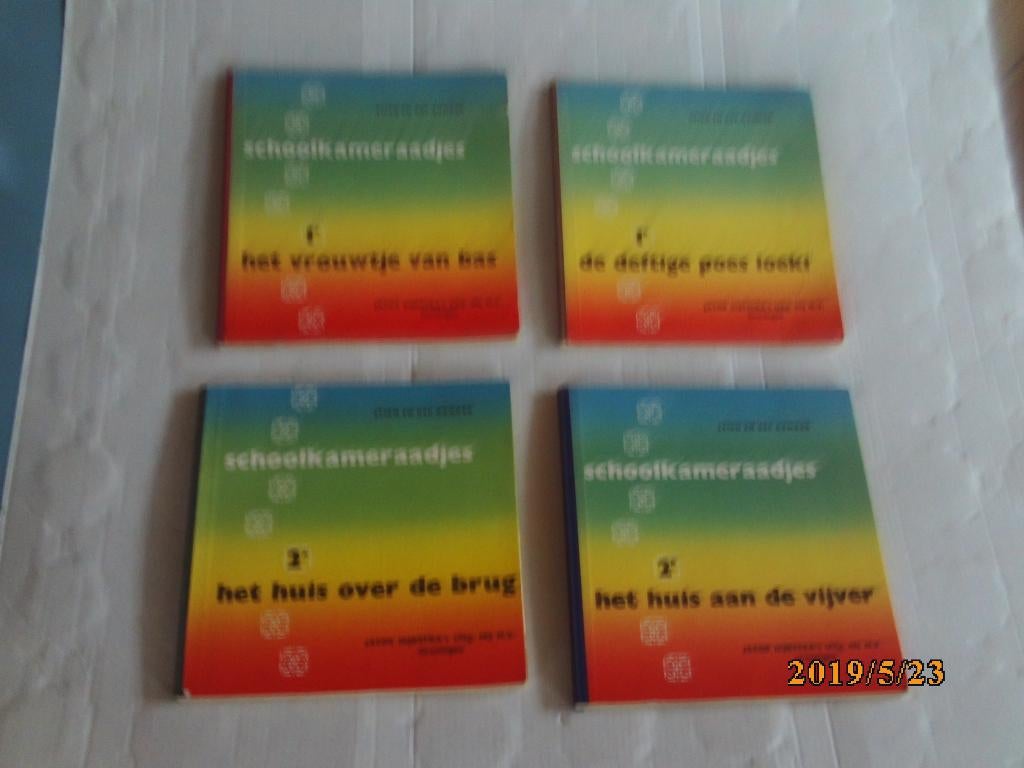 4 delen schoolkameraadjes - stien en bep donker, Ophalen of Verzenden, Gelezen, Overige niveaus