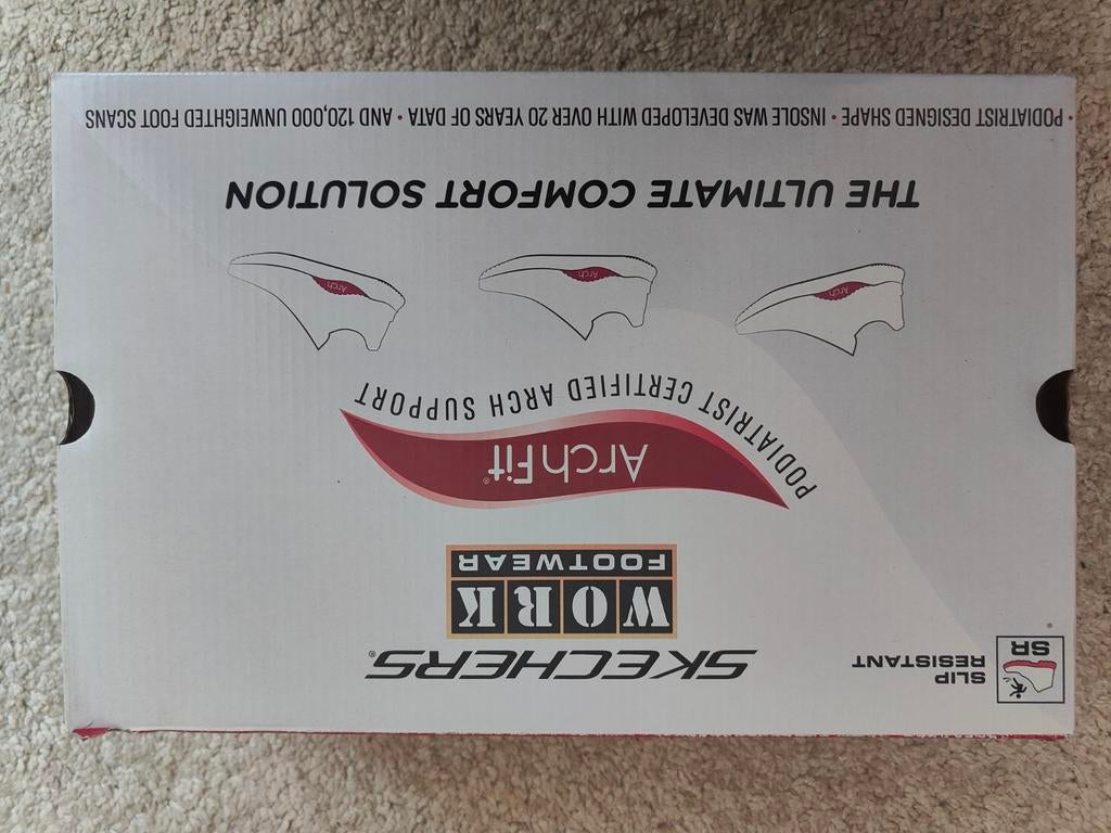 Skechers ArchFit Werk/Veiligheidsschoenen - Maat EU41, Kleding | Heren, Schoenen, Blauw, Nieuw, Ophalen of Verzenden, Skechers