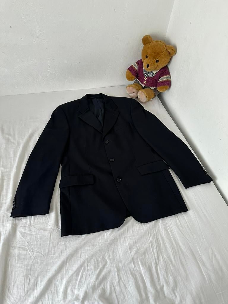 Formele Hugo Boss blazer, Kleding | Heren, Kostuums en Colberts, Ophalen of Verzenden, Zo goed als nieuw, Maat 52/54 (L), Zwart