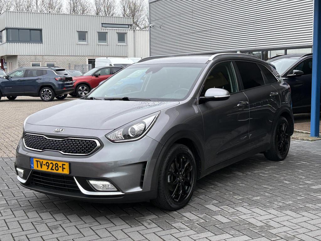 Kia Niro 1.6 GDi Hybrid DynamicLine HEV 142pk | Trekhaak | N, Gebruikt, Euro 6, 2 kWh, Leder en Stof