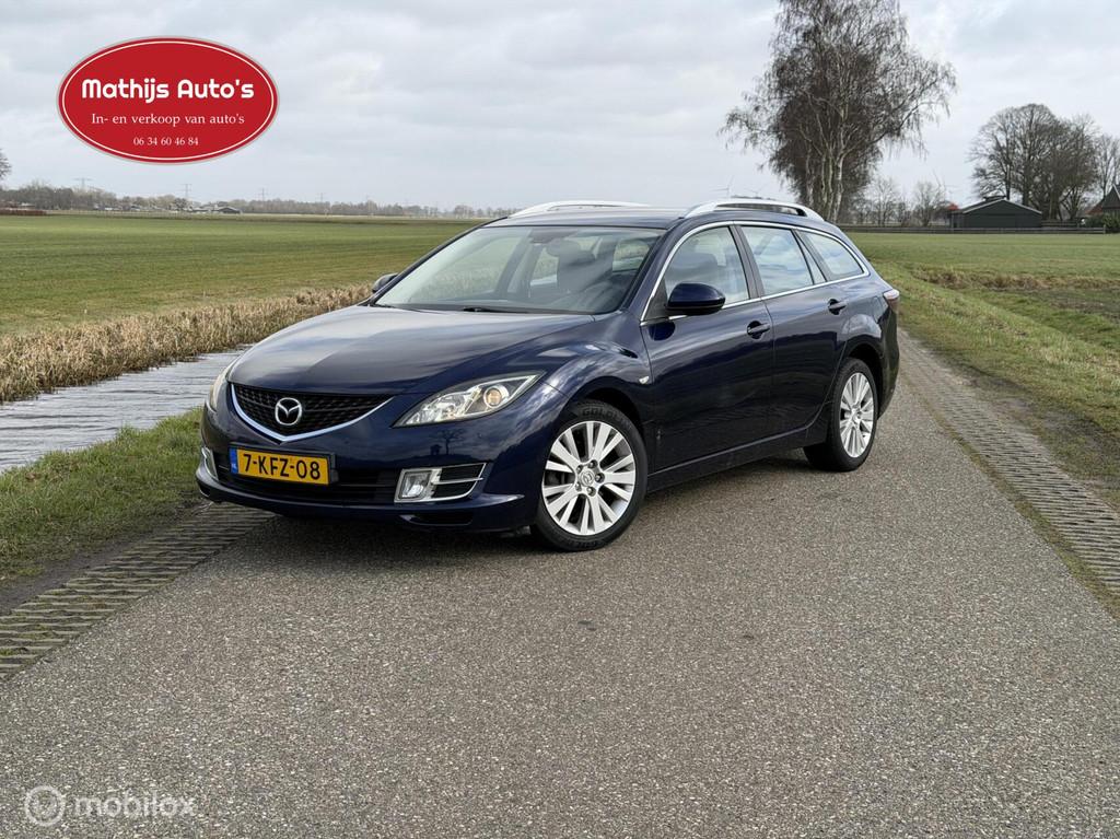 Mazda 6 Sportbreak 1.8 Business Nette staat!, Voorwielaandrijving, 4 cilinders, 14 km/l, Handgeschakeld