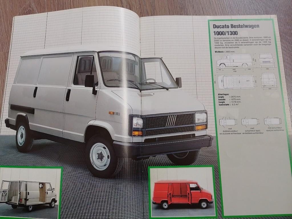 Fiat Ducato autofolder 1984, Ophalen of Verzenden, Nieuw, Overige merken