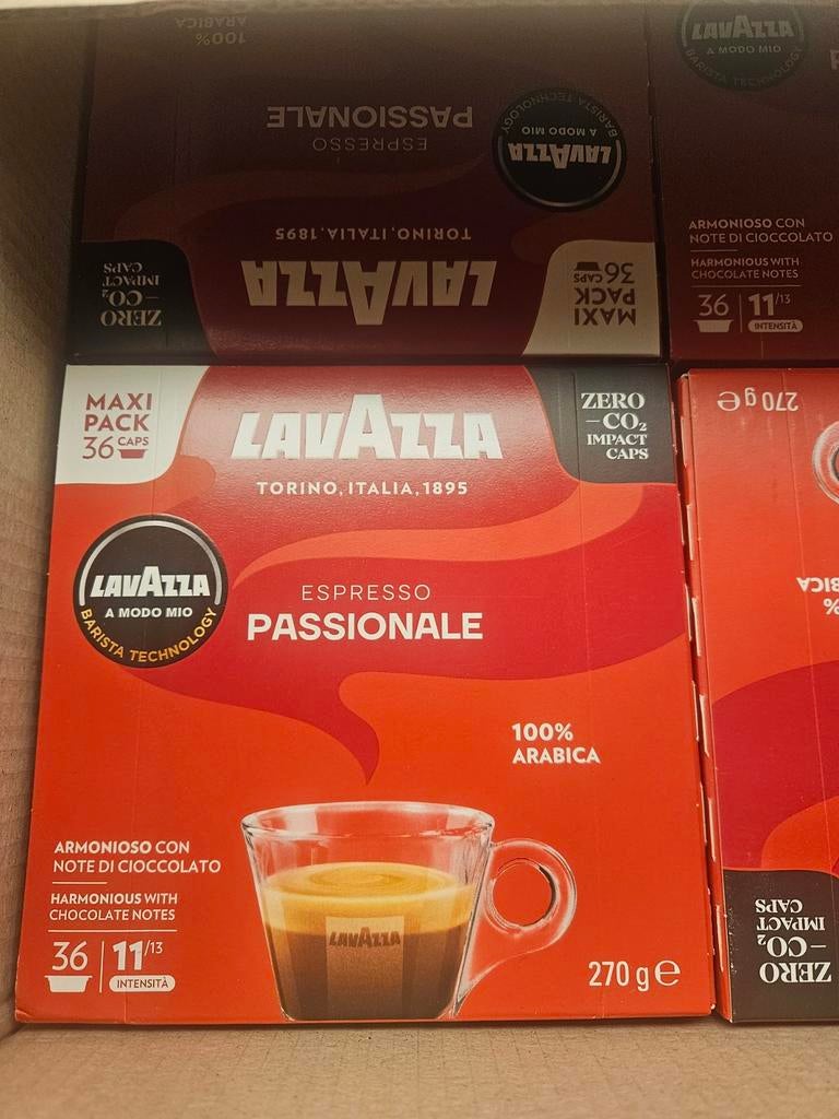 Lavazza A Modo Mio Espresso 5x36 Passionale Koffiecapsules, Koffiepads en cups, Overige modellen, Nieuw, Ophalen of Verzenden