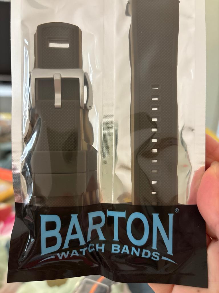 Barton Watch Bands, maat 22, voor 2stuks, Overige merken, Overige materialen, Polshorloge, Nieuw