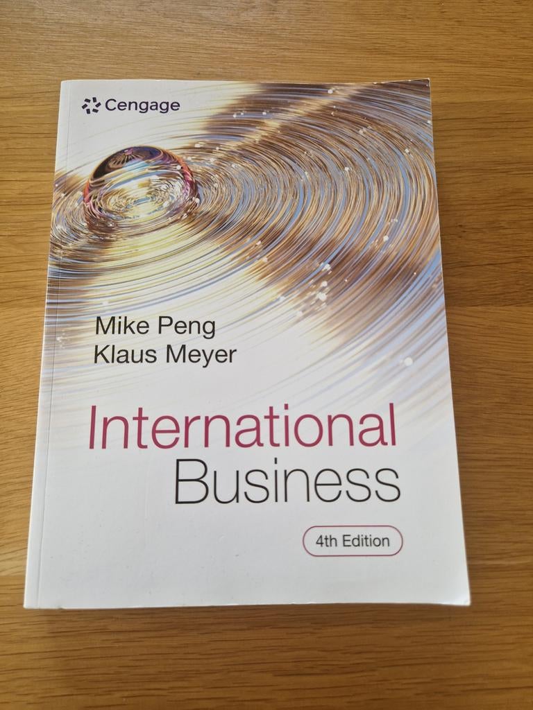 International Business, Boeken, Ophalen