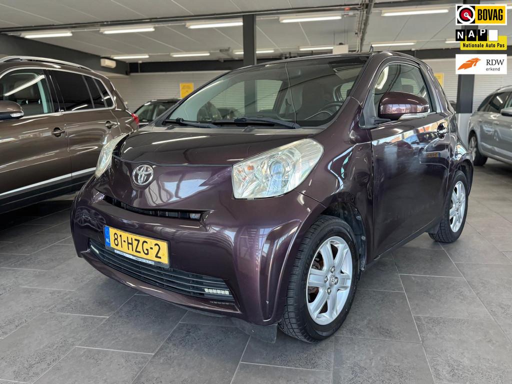 Toyota IQ 1.0 VVTi Comfort airco elektrische pakket lm-velge, Stof, Gebruikt, Overige kleuren, 4 stoelen