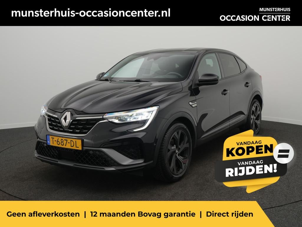 Renault Arkana 1.3 Mild Hybrid 160 R.S. Line - RIJKLAARPRIJS, Auto's, Renault, Gebruikt, 4 cilinders, Zwart, Bedrijf