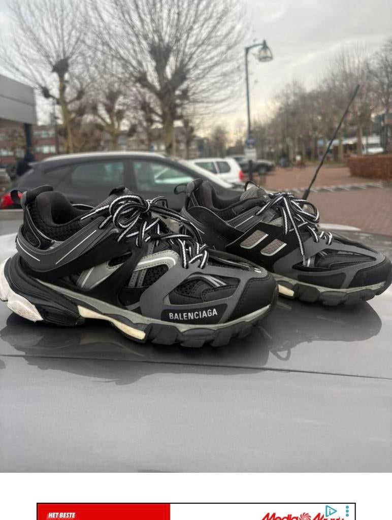 Balenciaga Track sneakers, Ophalen of Verzenden, Gedragen, Zwart, Sneakers of Gympen