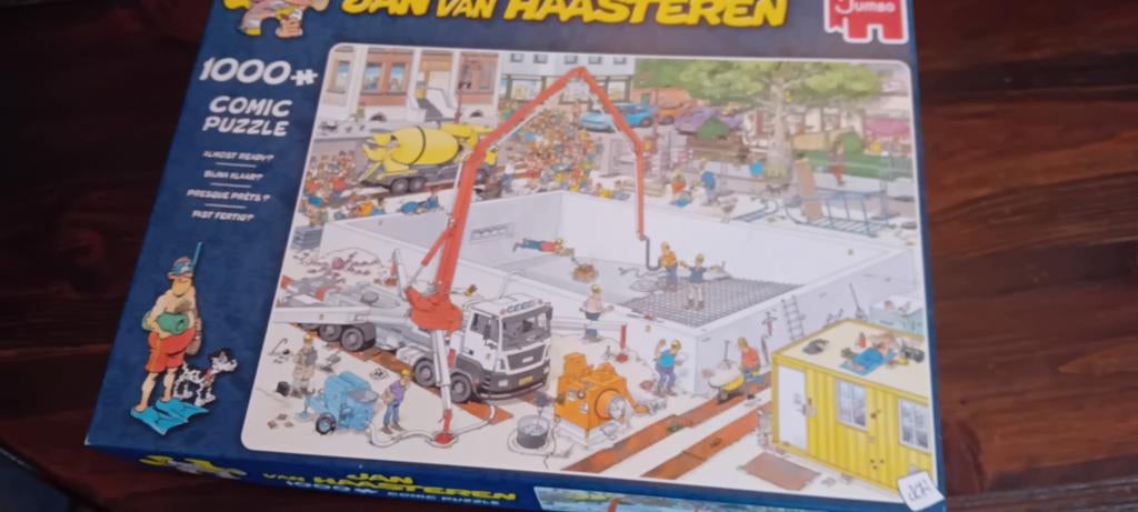 Jan van Haasteren 12stuks, Ophalen of Verzenden, 500 t/m 1500 stukjes, Zo goed als nieuw