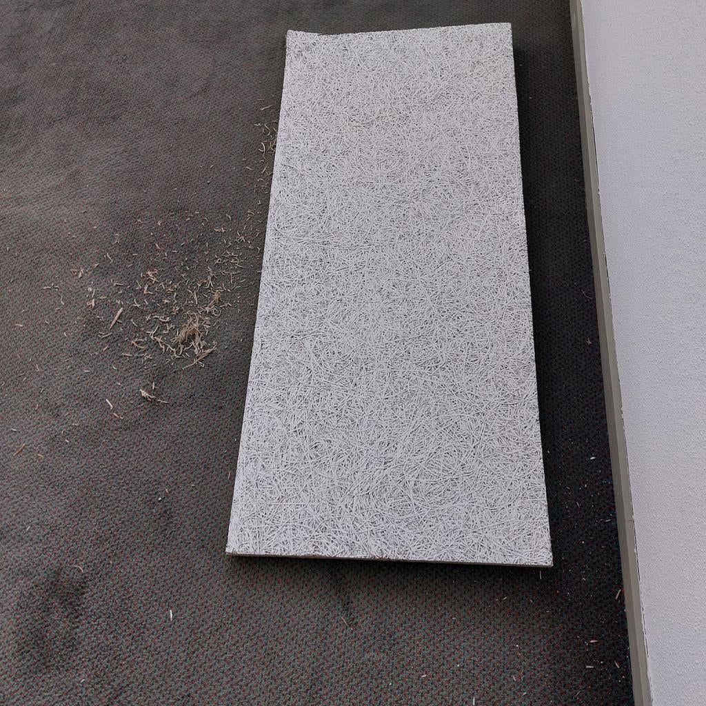 Houtwolcement plafondplaten, Ophalen, Rechthoekig, Minder dan 50 cm, Minder dan 100 cm