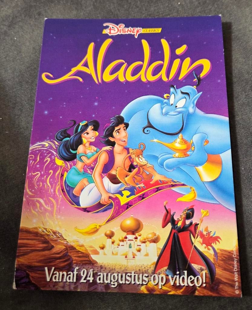 Aladdin - Walt Disney, Verzenden, Ongelopen, Kinderen