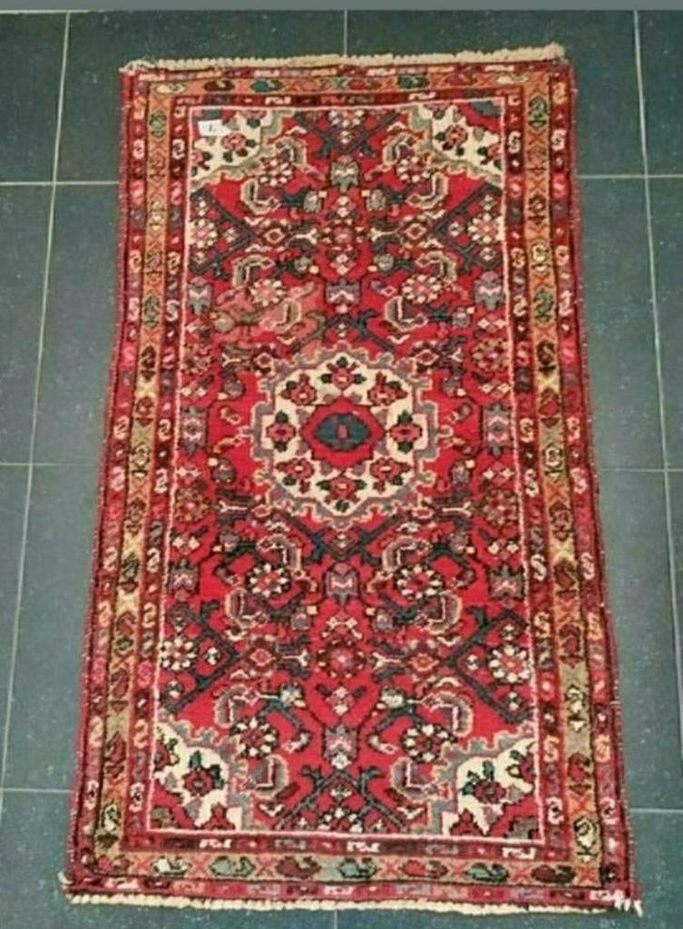 KLEED,Vloerkleed,Perzische stijl,125x70,opa,oma,Tafelkleed, Ophalen of Verzenden