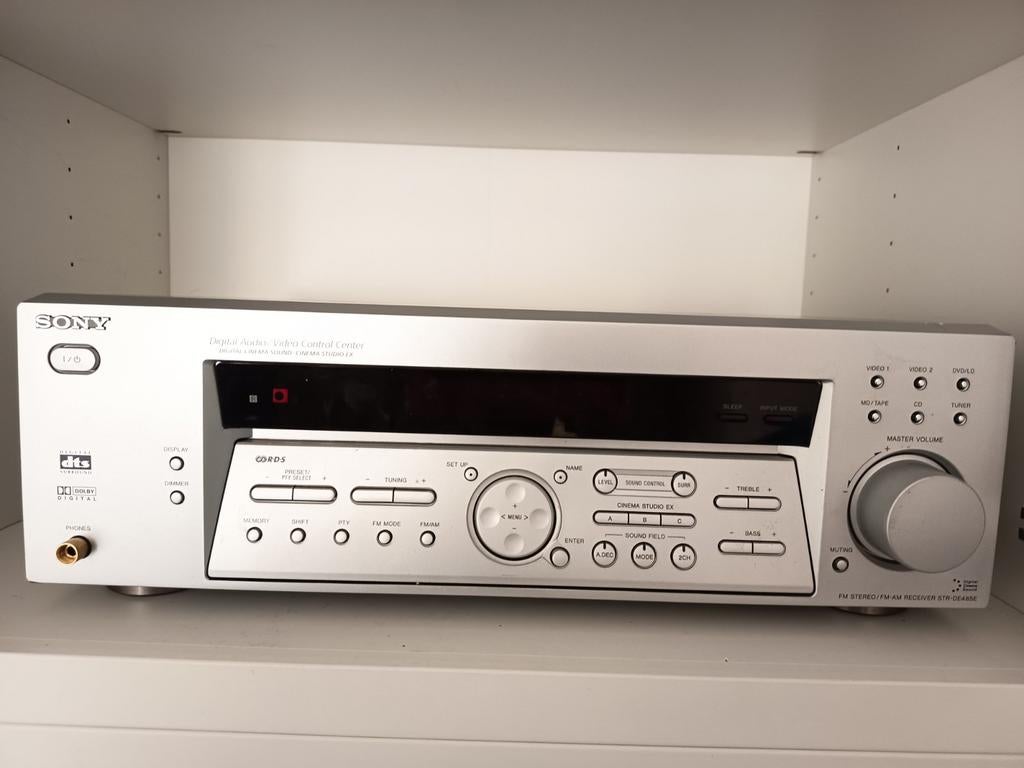 Sony STR-DE485E FM Stereo/FM-AM Receiver, Ophalen, Gebruikt, Sony, 120 watt of meer