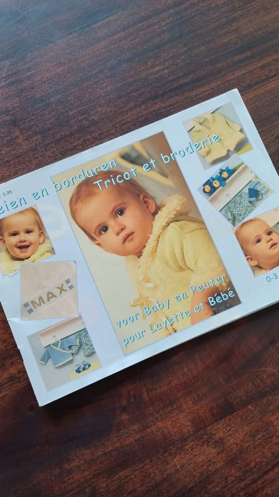 Breien, haken en borduren voor de baby,  0 tot 3 jaar, Hobby en Vrije tijd, Breien en Haken, Ophalen of Verzenden, Zo goed als nieuw
