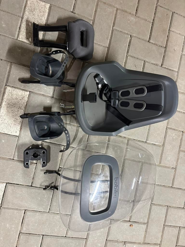 Bobike mini one voorstoeltje met stuurtje, Ophalen, Zo goed als nieuw