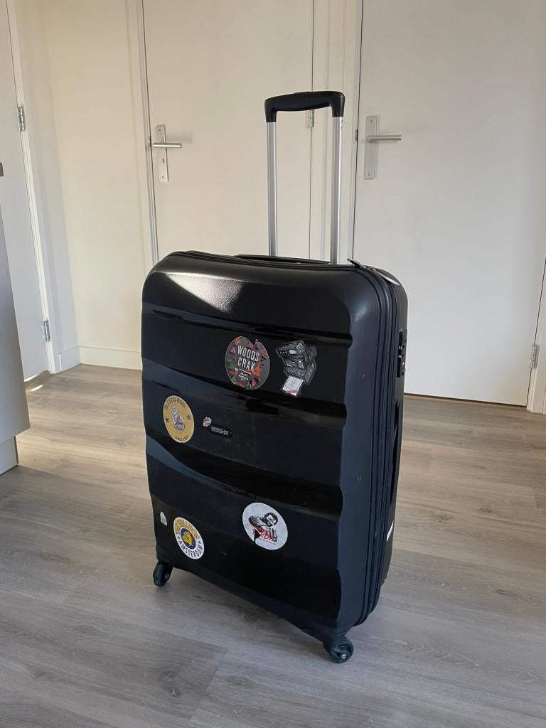 American tourister trolley, Sieraden, Tassen en Uiterlijk, Koffers, Hard kunststof, Ophalen