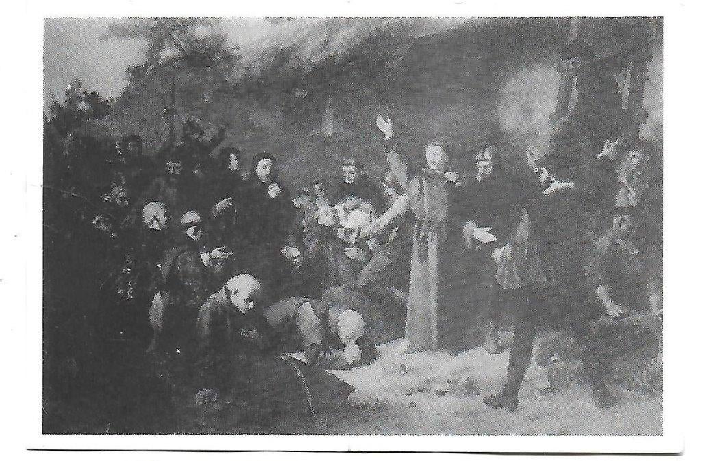 Brielle Bedevaartskerk - ongelopen ansichtkaart B545, Ophalen of Verzenden, 1980 tot heden, Ongelopen, Zuid-Holland