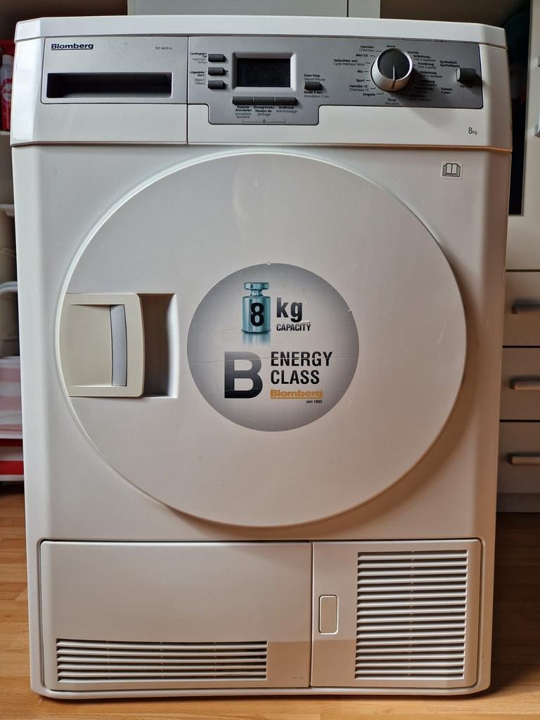 Blomberg condensdroger 8kg, Ophalen