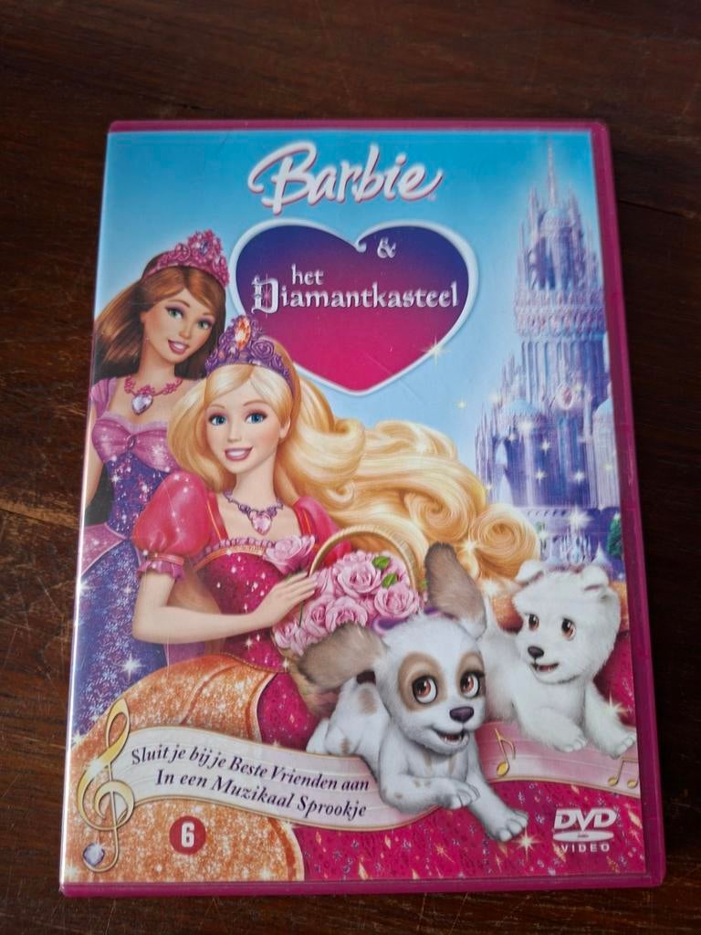 Barbie en het Diamantkasteel DVD, Ophalen of Verzenden
