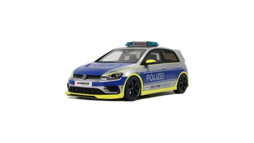 Volkswagen Golf VII R Oettinger Polizei 2018 - 1:18 - Otto, OttOMobile, Rue de L' Ecusson 2, 56120 Josselin France, Nieuw, Ophalen of Verzenden
