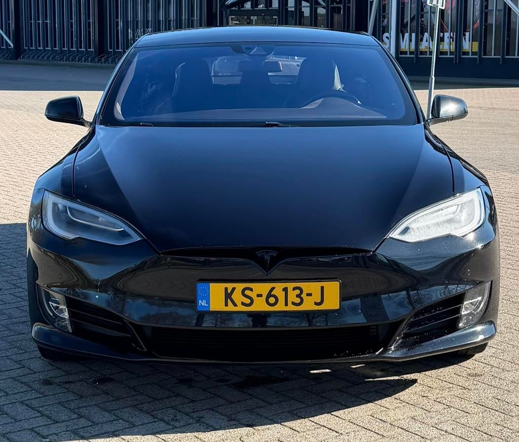 TESLA MODEL S 75 BASE ONLOCKT 400PK ZWART FULL OPTIONS, Zwart, Model S, Vierwielaandrijving, 405 min