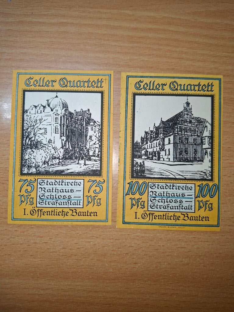 Duits Notgeld Celle Noodgeld, Ophalen of Verzenden, Duitsland