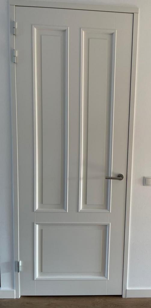 Stompe binnendeur Svedex Character CA06, wit, Ophalen, Gebruikt, 80 tot 100 cm, 215 cm of meer