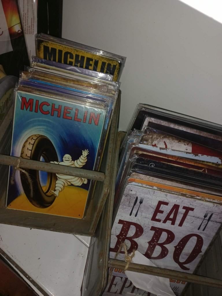 veel nieuwe bordjes, Verzamelen, Merken en Reclamevoorwerpen, Ophalen, Nieuw, Reclamebord