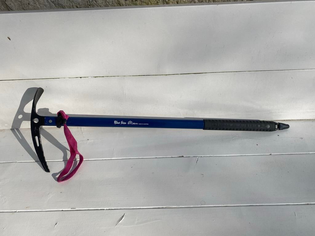 Stubai Blue Star IJsbijl - Made in Austria, Sport en Fitness, Bergsport en Wandelen, Ophalen, Gebruikt, Overige typen