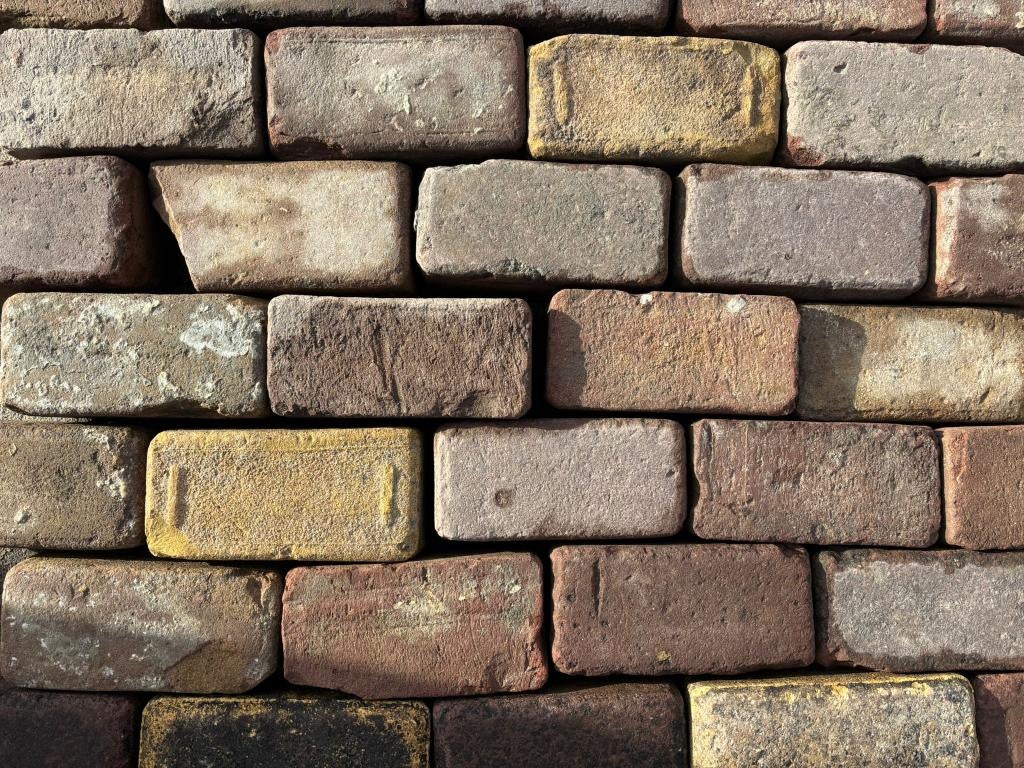 V47, Oude Gebakken Klinkers, Keiformaat, Genuanceerd, Overige materialen, Gebruikt, Klinkers, Ophalen of Verzenden