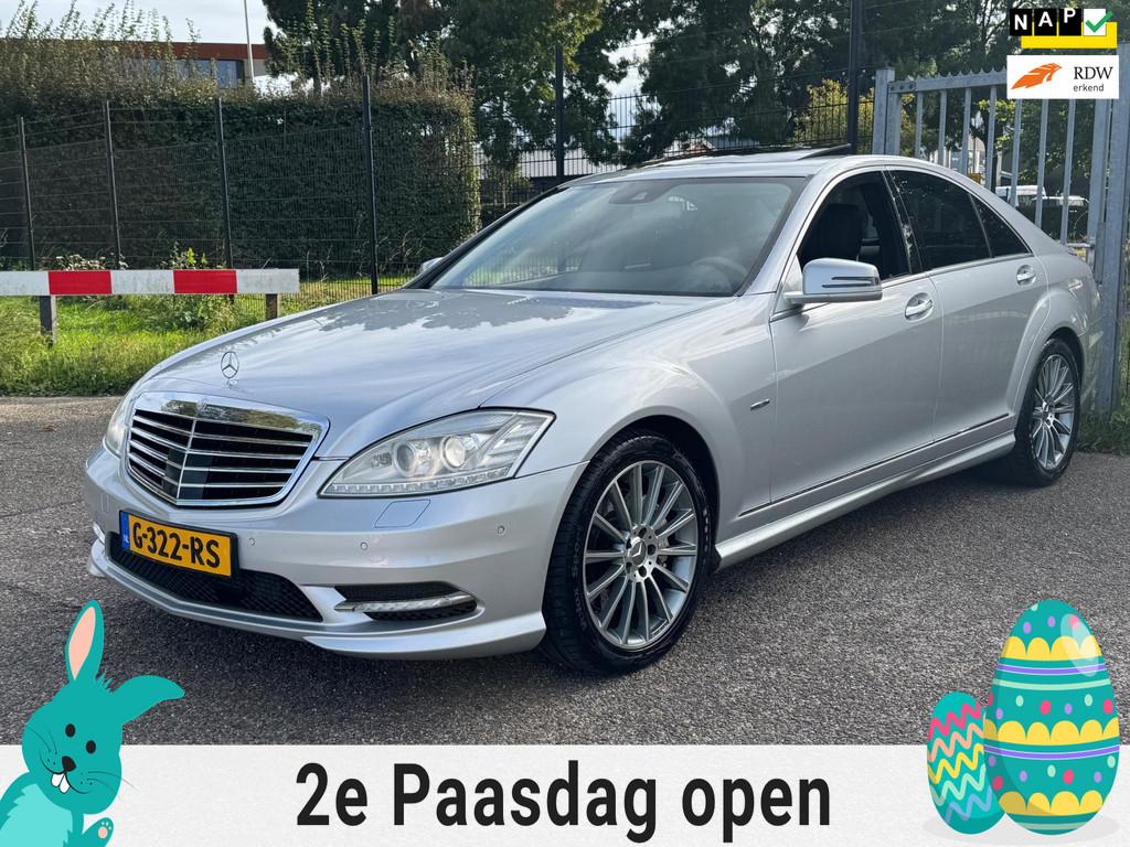 Mercedes-Benz S-klasse S350 CDI BlueEFFICIENCY AMG Pack Open, Gebruikt, 241 €/maand, 2987 cc, Leder